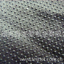 绍兴县宽爱布业有限公司-供应针织绒布滴塑，圈绒点塑，针织平布止滑面料（图）