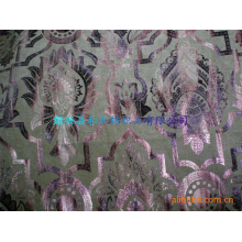 绍兴县和和纺织品有限公司-灯芯绒烫金系列-2555 精品绒布
