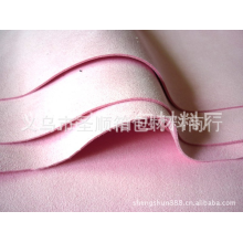 义乌市圣顺箱包材料商行-现货供应韩国绒皮革 双面绒1.4mm厚超纤革