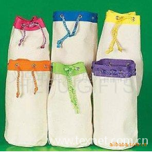义乌市莫戎纺织品商行-帆布拉绳袋