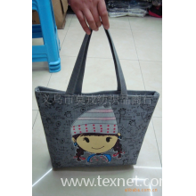 义乌市莫戎纺织品商行-厂家直销促销帆布袋 礼品袋 购物袋