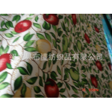 绍兴县布懂纺织品有限公司-涤棉布印花 涂料印花面料 T/C 水果印花布