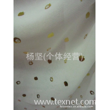 杨坚(个体经营)-【爆】雪纺烫金 烫金小苹果 烫金面料