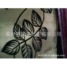 嘉兴市国龙纺织有限公司-供应植绒变色龙 烫金变色龙 印花箱包布 印花汽车收纳袋面料