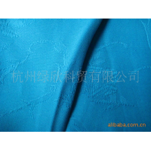 杭州绿欣科贸有限公司-提花兰花全铜氨丝面料
