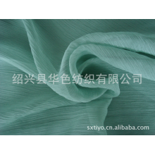 绍兴县华色纺织有限公司-夏季热销面料30D雪纺皱布料