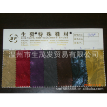 温州市生茂发贸易有限公司-弹力超纤烫金花布-弹力麂皮绒烫金花布-9294#