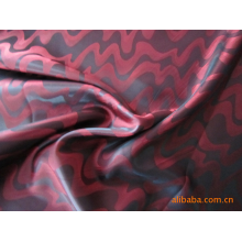 绍兴县佳磊纺织品有限公司-波浪花 涤粘双色提花布 人丝里布 服装里料 领带布 提花里布