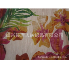绍兴县唐人纺织品有限公司-人棉印花 30*30 68*68
