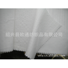 绍兴县迎发纺织有限公司-棉涤布 60/2*150D斜纹小方格棉涤面料