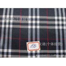 吴文建(个体经营)-100D+防水加工处理的色织格子布料