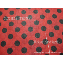 吴文建(个体经营)-190T涤塔夫+圆点印花布料