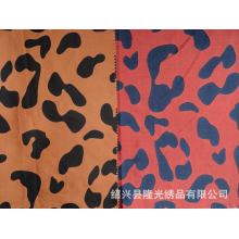 绍兴县隆光绣品有限公司-现货供应2026复合丝韩国绒 水洗绒印花面料 女装面料