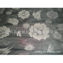 绍兴县宏帆化纤烫金有限公司-最新花型，涤棉布烫绒