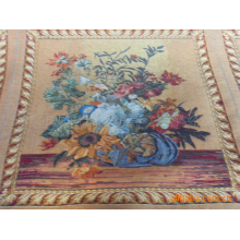 桐乡市大麻皮尔特布艺纺织厂-厂家直销50cm*50cm花瓶提花面料