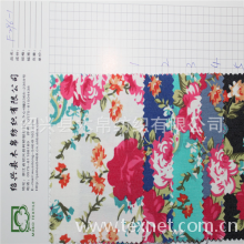 绍兴县木帛纺织有限公司-全棉弹力牛仔洗水印花面料  牛仔弹力印花彩色面料