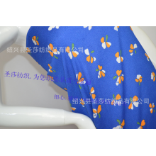 绍兴县圣莎纺织品有限公司-供应仿双皱印花-染色