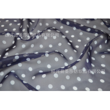 绍兴县圣莎纺织品有限公司-供应薄雪纺面料水印花-染色