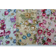绍兴县木帛纺织有限公司-现货人造棉印花小碎花面料 人棉碎花布