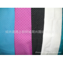 绍兴县网上轻纺城周兴国纺织品商行-厂家直销滴塑面料 环保点塑布 鞋底防滑布 宠物垫 汽车坐垫