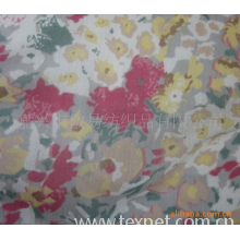 嘉兴市敬易纺织品有限公司-涤纶短纤纱平纹印花/全涤纱平纹布印花