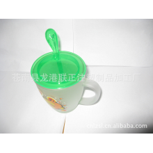 苍南县龙港联正注塑制品加工厂-各种颜色颜料盖，磨砂杯盖，勺子盖，马克杯盖，广告杯盖