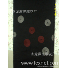 绍兴县柯桥杰龙窗帘加工店-裙子布，半身裙布，裤子布仿法兰绒，多色毛巾绣定位花1051