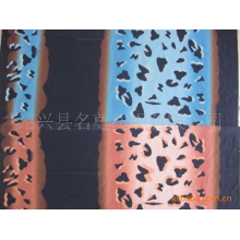 绍兴县名尊纺织有限公司-2011最近深浅渐变豹纹印花风衣羽绒服面料