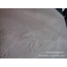 长兴夹浦大鑫纺织厂-大量销售各种压花图案的磨毛布 压泡印花磨毛布 压皱染色布