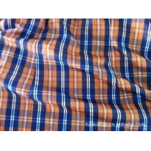 湖州力拓纺织有限公司-化纤涤纶长丝服装色织小格纹面料