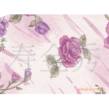 寿金秀-供应包芯纱烂花印花面料