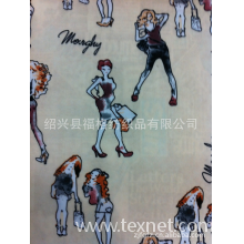 绍兴县福格纺织品有限公司-厂家现货供应涤塔夫仿真丝色丁印花布。