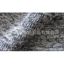 绍兴县翰廷纺织品有限公司-时尚85%腈纶15%羊毛混纺粗针舒棉绒复合面料