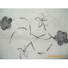 绍兴忠朋纺织品有限公司-全棉平布绣花布 绣花面料