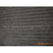 绍兴县鸿川纺织品有限公司-供应35条仿平绒间隔条灯芯绒锦涤涤锦条绒