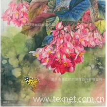 嘉兴市易立纺织服饰丝印有限公司-数码印花真丝针织经编面料