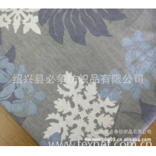 绍兴县必争纺织品有限公司-供应各类麻粘印花面料