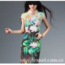 嘉兴市易立纺织服饰丝印有限公司-真丝针织数码印花面料