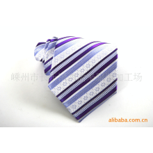 嵊州市鸿运来服饰经营部-厂家供应畅销男士休闲涤丝提花领带