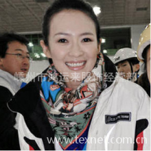 嵊州市鸿运来服饰经营部-2011淘宝爆款 章子怡同款仿真丝大方巾