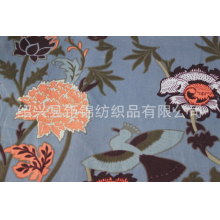 绍兴县钜锦纺织品有限公司-厂家直销人丝棉平纹印花面料