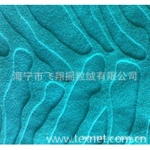 海宁市飞翔摇粒绒有限公司-摇粒绒烂花 超柔短毛绒烂花加工
