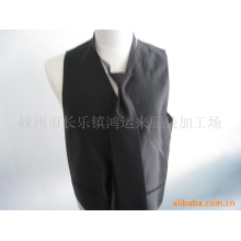 嵊州市鸿运来服饰经营部-【低价优质】供应新款优质涤丝提花正装马夹