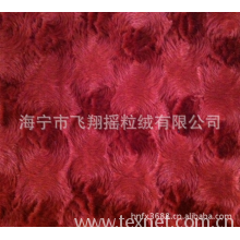海宁市飞翔摇粒绒有限公司-超柔短毛绒磨花刷花烂花剪花