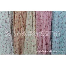 义乌市永豪纺织品商行-现货供应 服装面料75D印花剪花雪纺