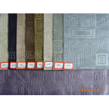绍兴县永升化纤有限公司-麂皮绒压花faux suede embossing1