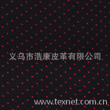 义乌市浩康皮革有限公司-厂家直销丝光革印花色丁印花发泡现货供应