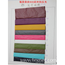 绍兴县艾雯纺织品有限公司-厂家直销现货供应310T羽绒服面料