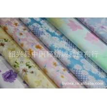 绍兴县中国轻纺城利益布行-供应印花 条子 纯色 浴帘布 成品浴帘