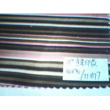 绍兴市中桂纺织品有限公司-２１Ｗ　直条印花灯心绒 